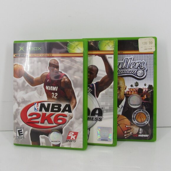 XBOX Games Lot of 3 Basketball with Manuals and Discs NBA NCAA Preowned - Picture 11 of 11